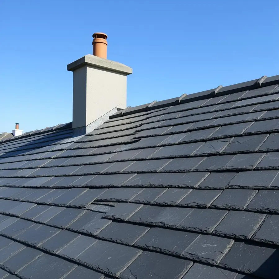 Full re-roof — after